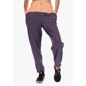 Nike Icon Clash Jogger Sweatpants in Purple Peach Size M